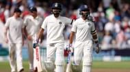 Kohli and Rahane scored fifties
